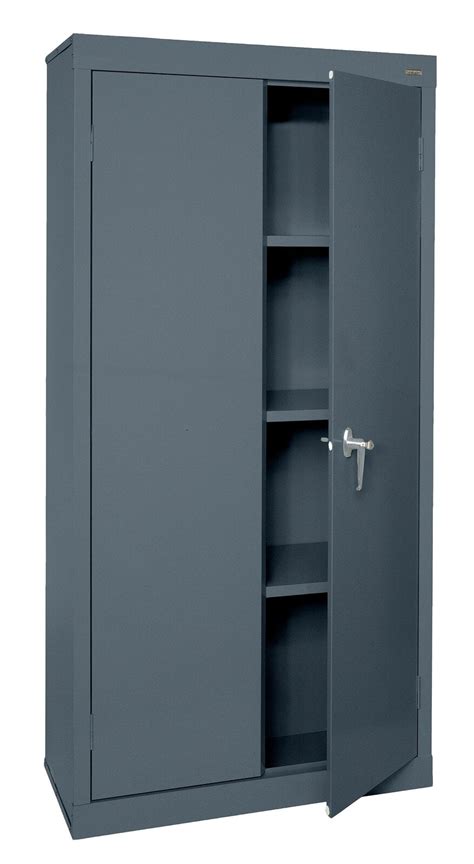 sandusky 30 steel storage cabinet with 3 fixed shelves|Sandusky Value Line 30'' Wide 3 .